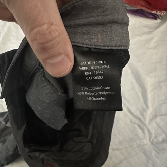 Free World Men’s Shorts 36 Used Grey - Picture 4 of 6